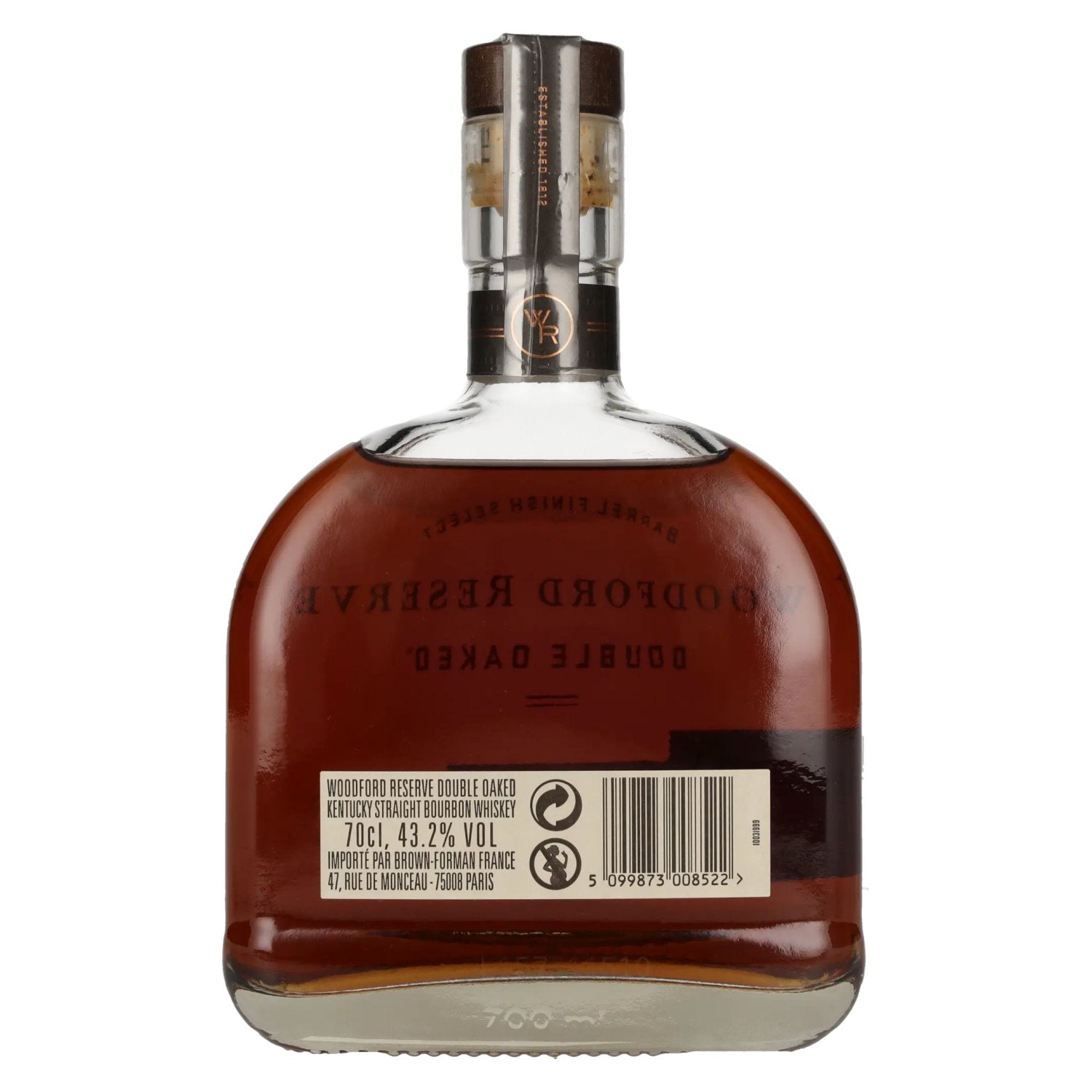 Woodford Reserve DOUBLE OAKED Kentucky Straight Bourbon Whiskey 43,2% Vol. 0,7l
