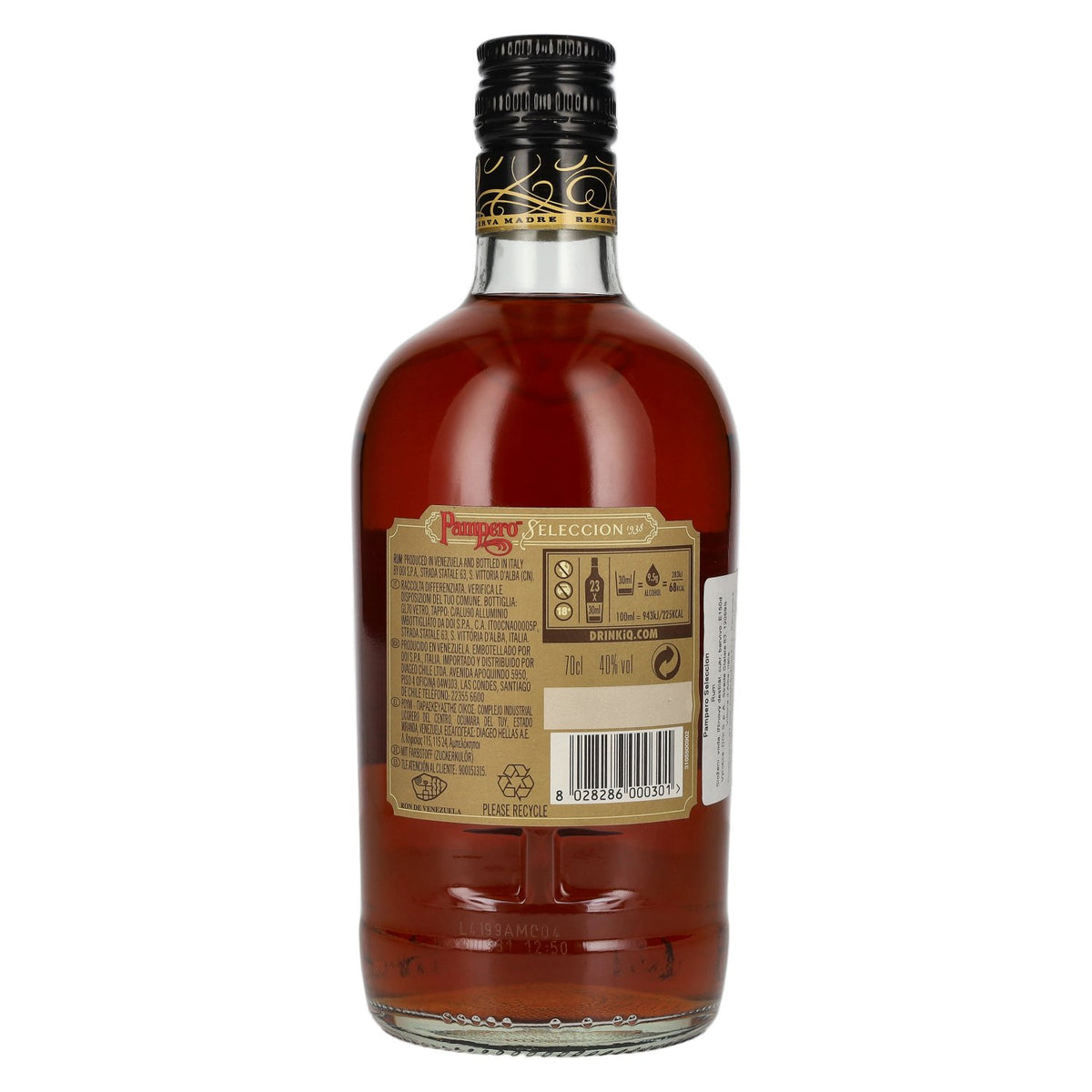Pampero Añejo SELECCIÓN 1938 40% Vol. 0,7l