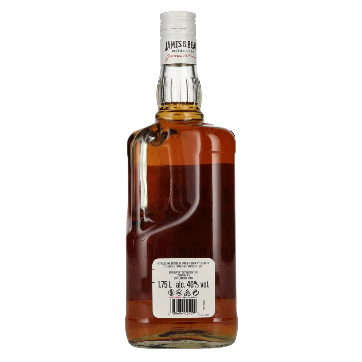 Jim Beam Kentucky Straight Bourbon Whiskey 40% Vol. 1,75l