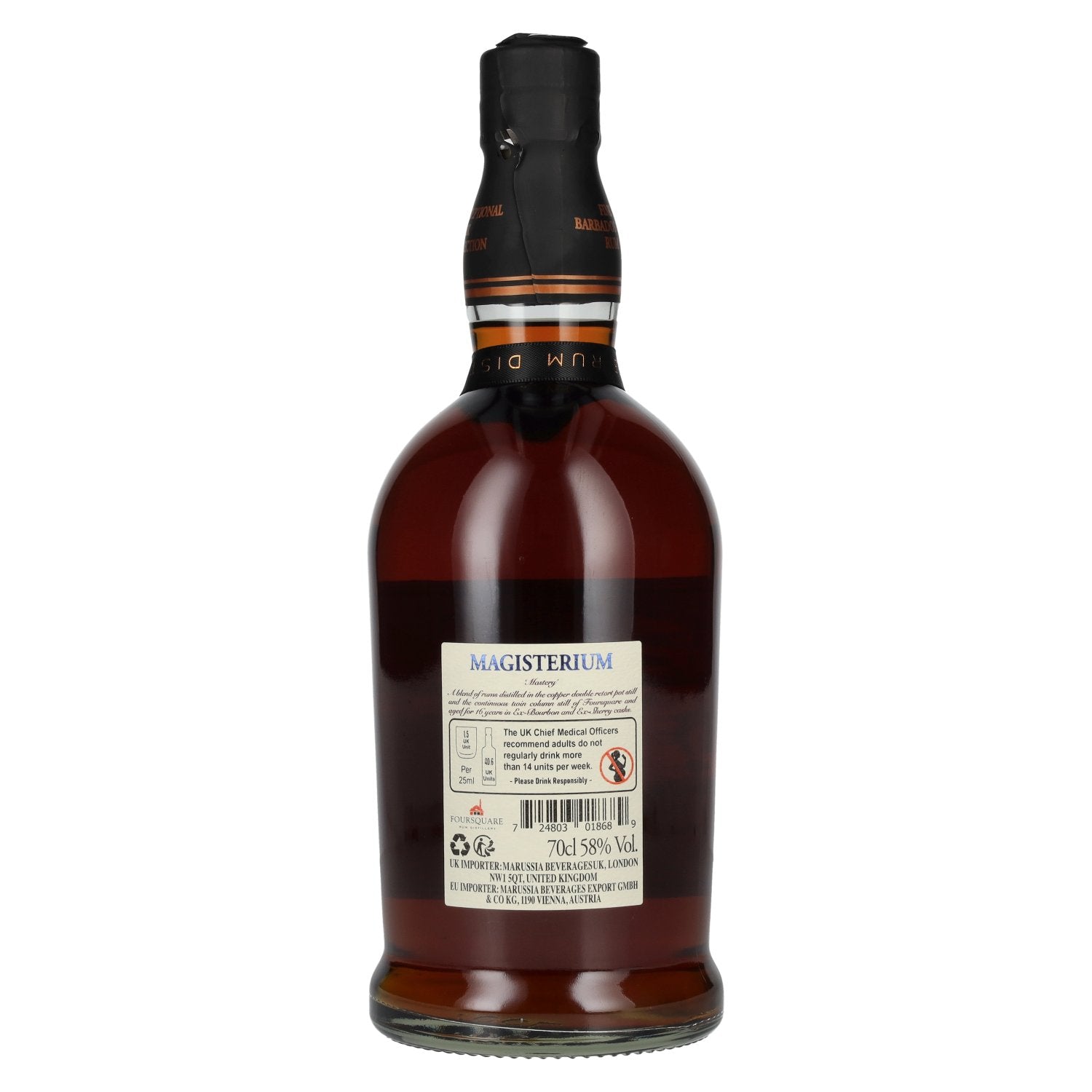 Foursquare 16 Years Old MAGISTERIUM Single Blended Rum 58% Vol. 0,7l