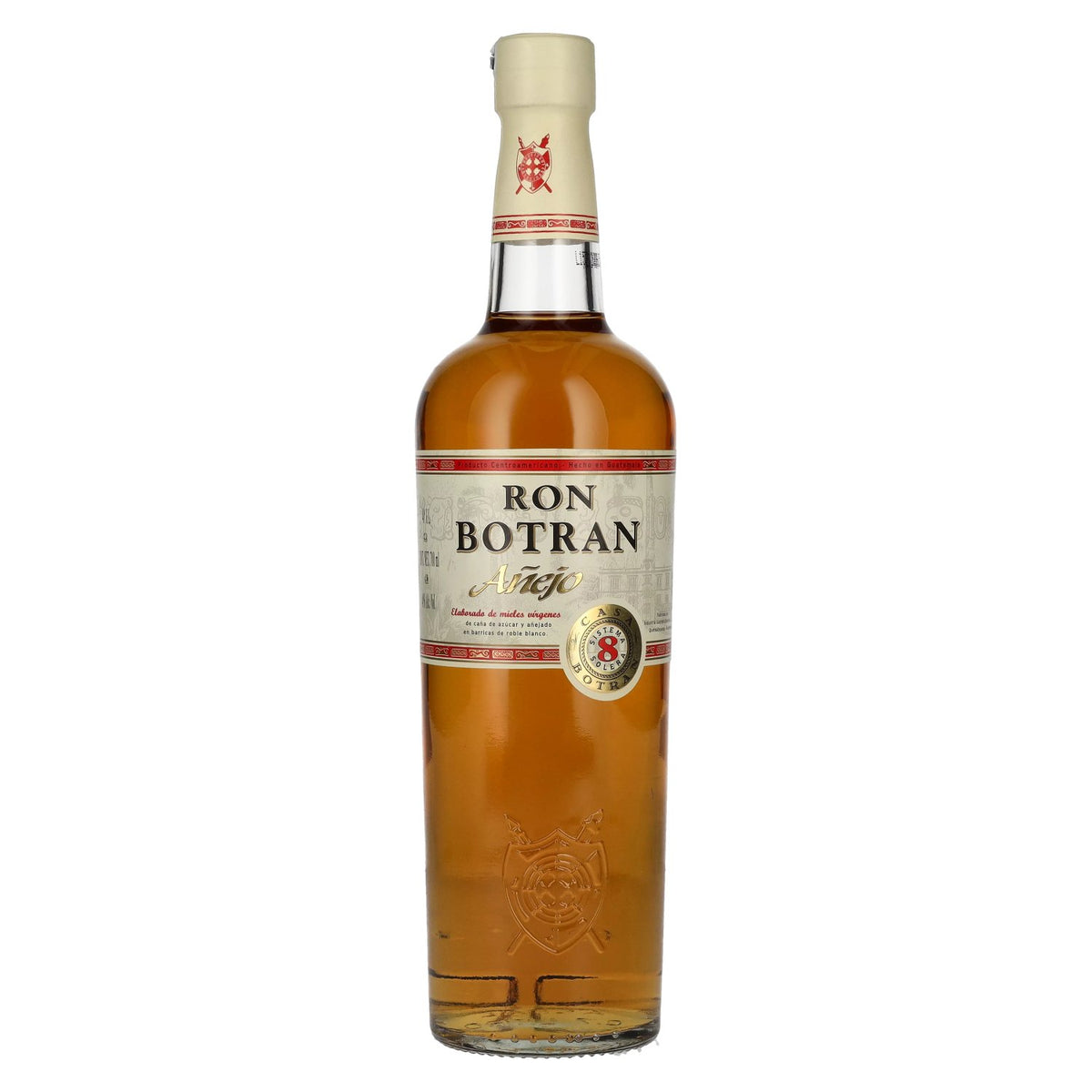 Botran Ron Añejo 8 Sistema Solera 40 % vol. 0,7 l