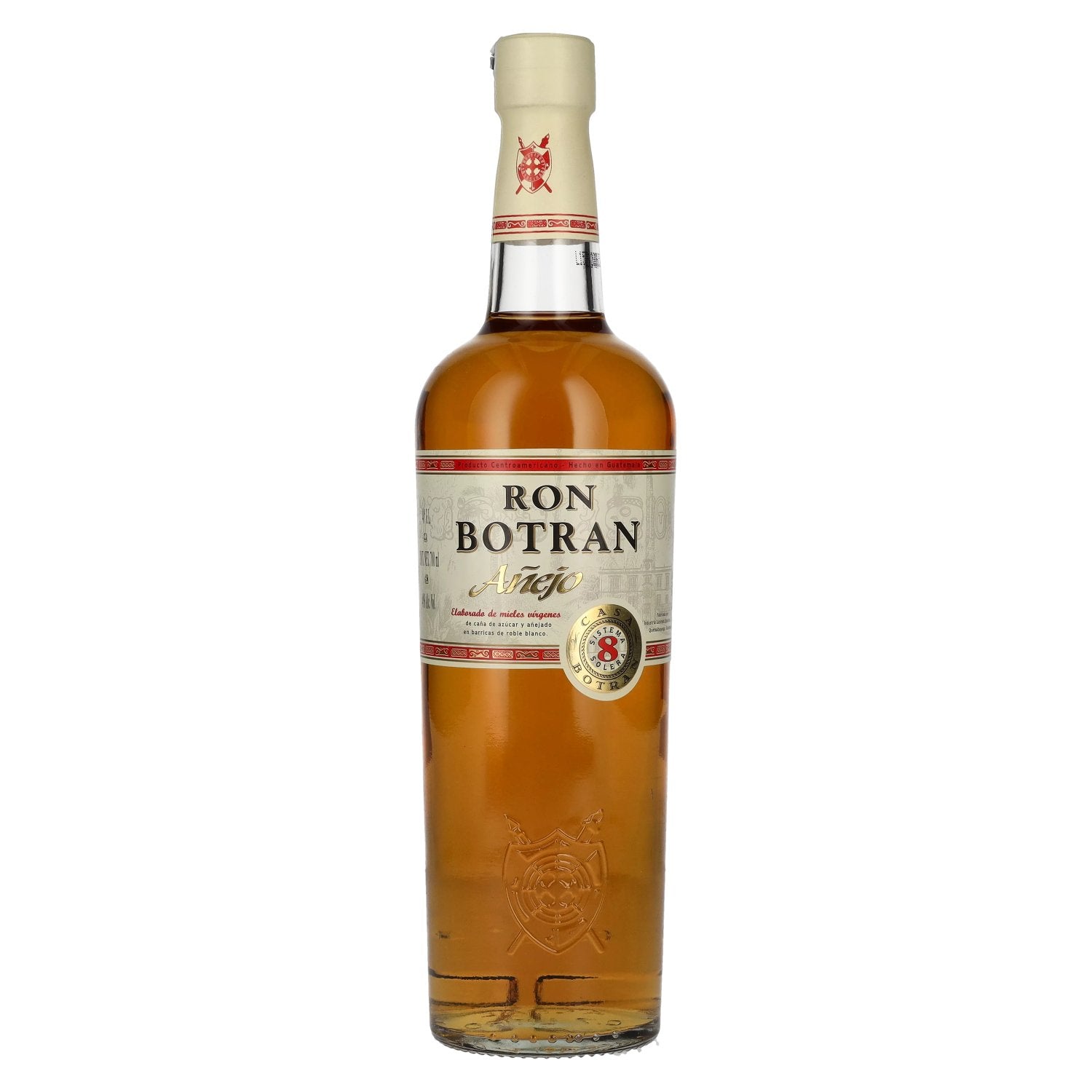 Botran Ron Botran Añejo 8 Sistema Solera 40% Vol. 0,7l