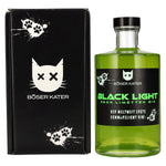 Böser Kater Gin au citron vert néon Black Light 40 % vol., 0,5 l, dans un coffret cadeau