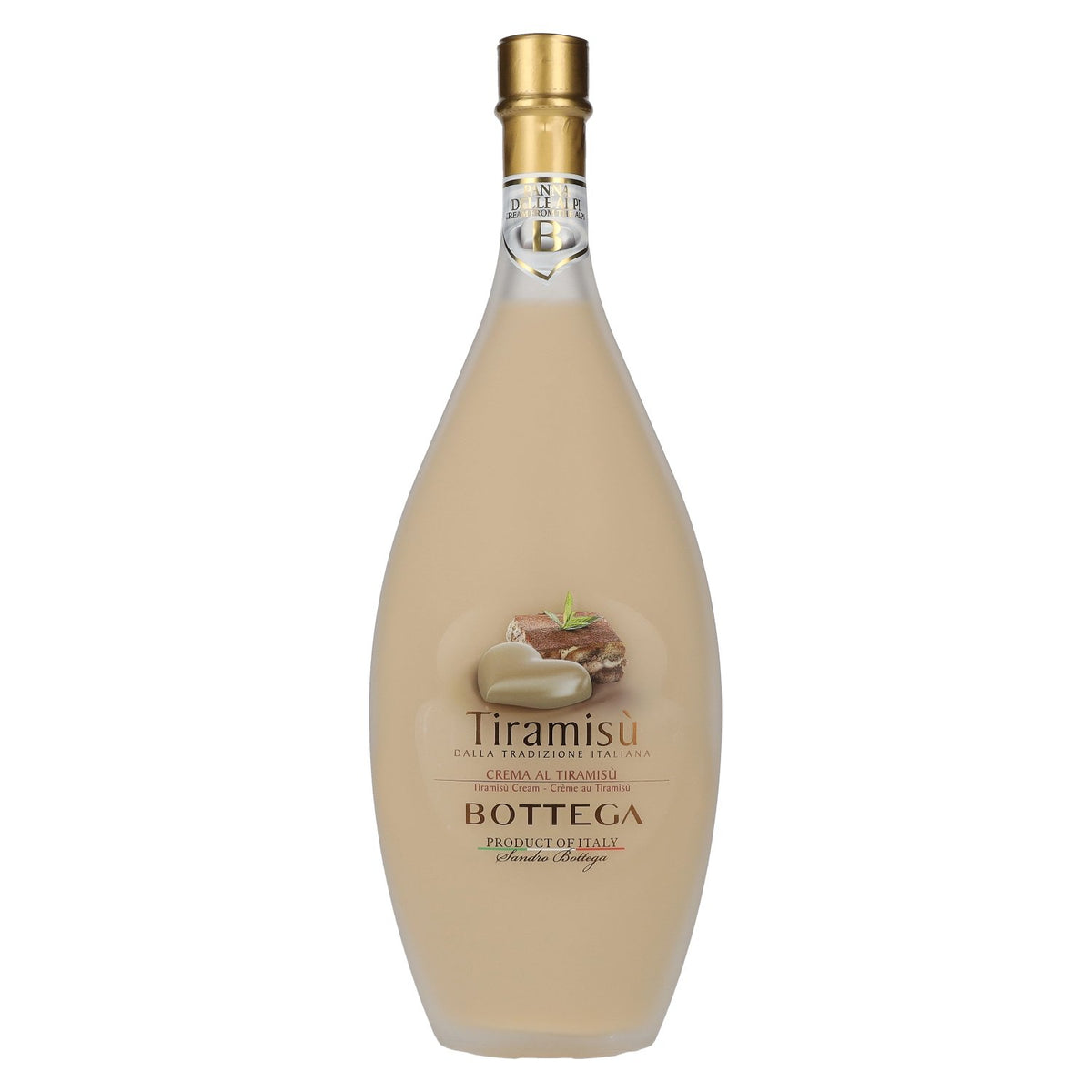 Bottega Crema al TIRAMISÙ Liqueur de crème 17% vol. 0,5l