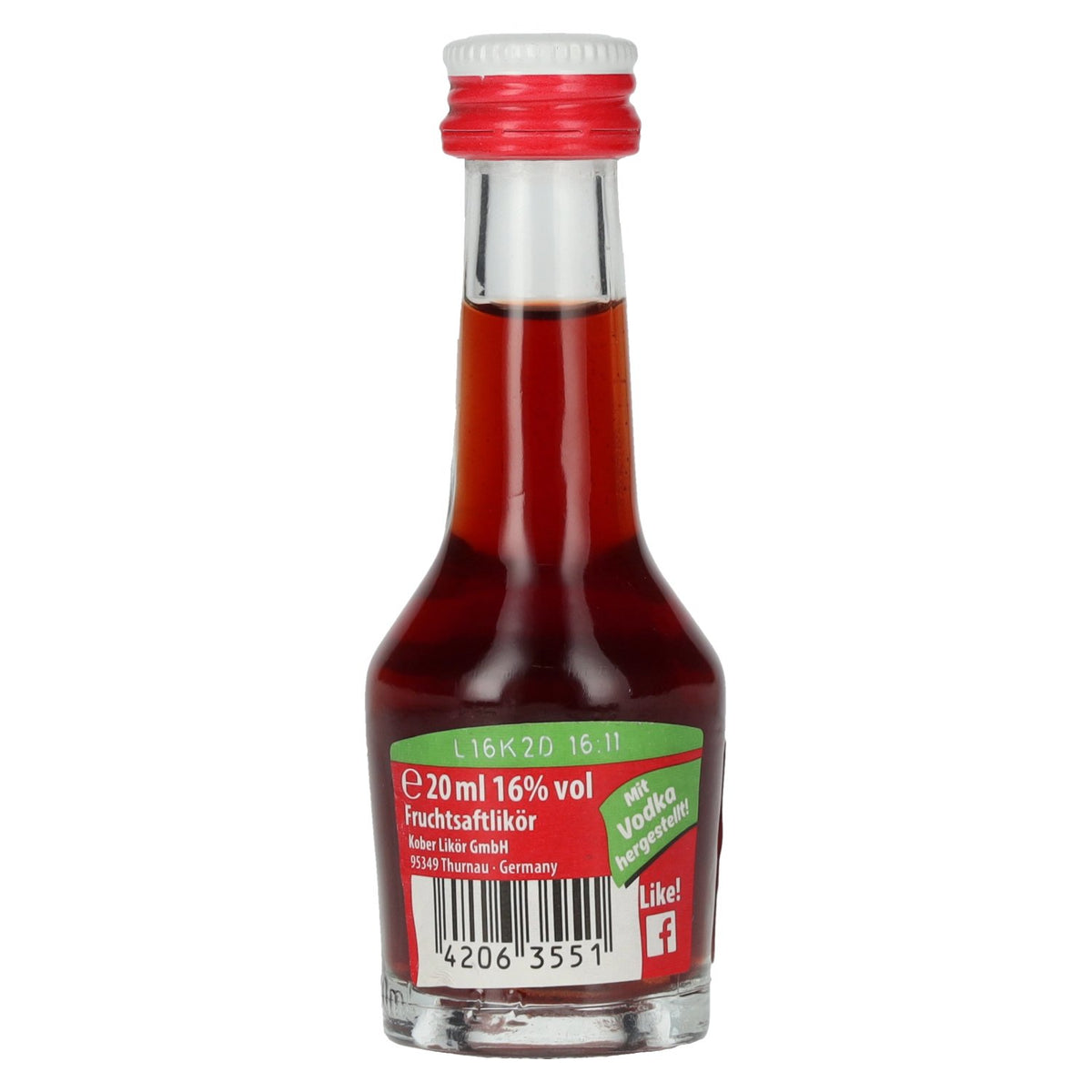 Kleiner Klopfer Sauerkirsch 16% vol. 0,02l