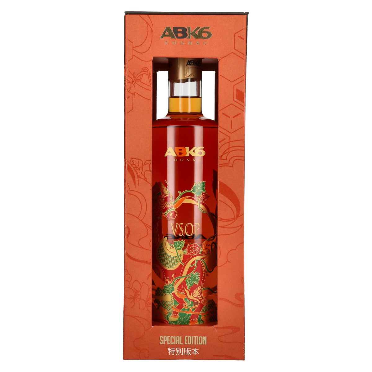 Cognac ABK6 VSOP « Chinese Horse Edition » 40 % vol., 0,7 l, dans un coffret cadeau