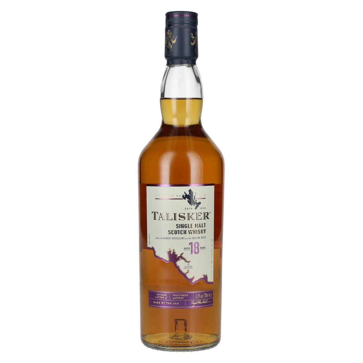 Whisky single malt Talisker 18 ans d'âge, 45,8 % vol., 0,7 l