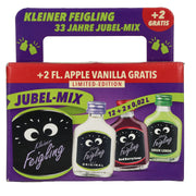 Kleiner Feigling Jubel-Mix 15,4% Vol. 12x0,02l mit 2 Flaschen Apple Vanilla 0,02l