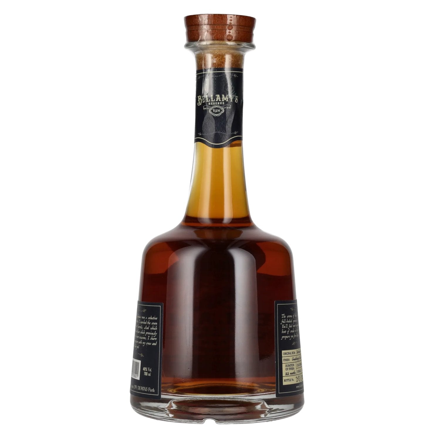 Bellamy's Reserve Rum GUADELOUPE CASK FINISH Barbados Rum 40% Vol. 0,7l