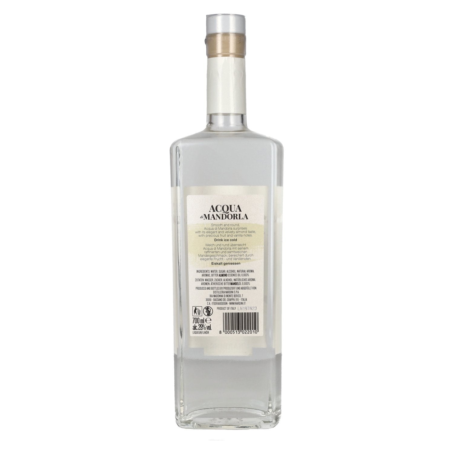 Nardini ACQUA DI MANDORLA Liquore Mandellikör 29% Vol. 0,7l