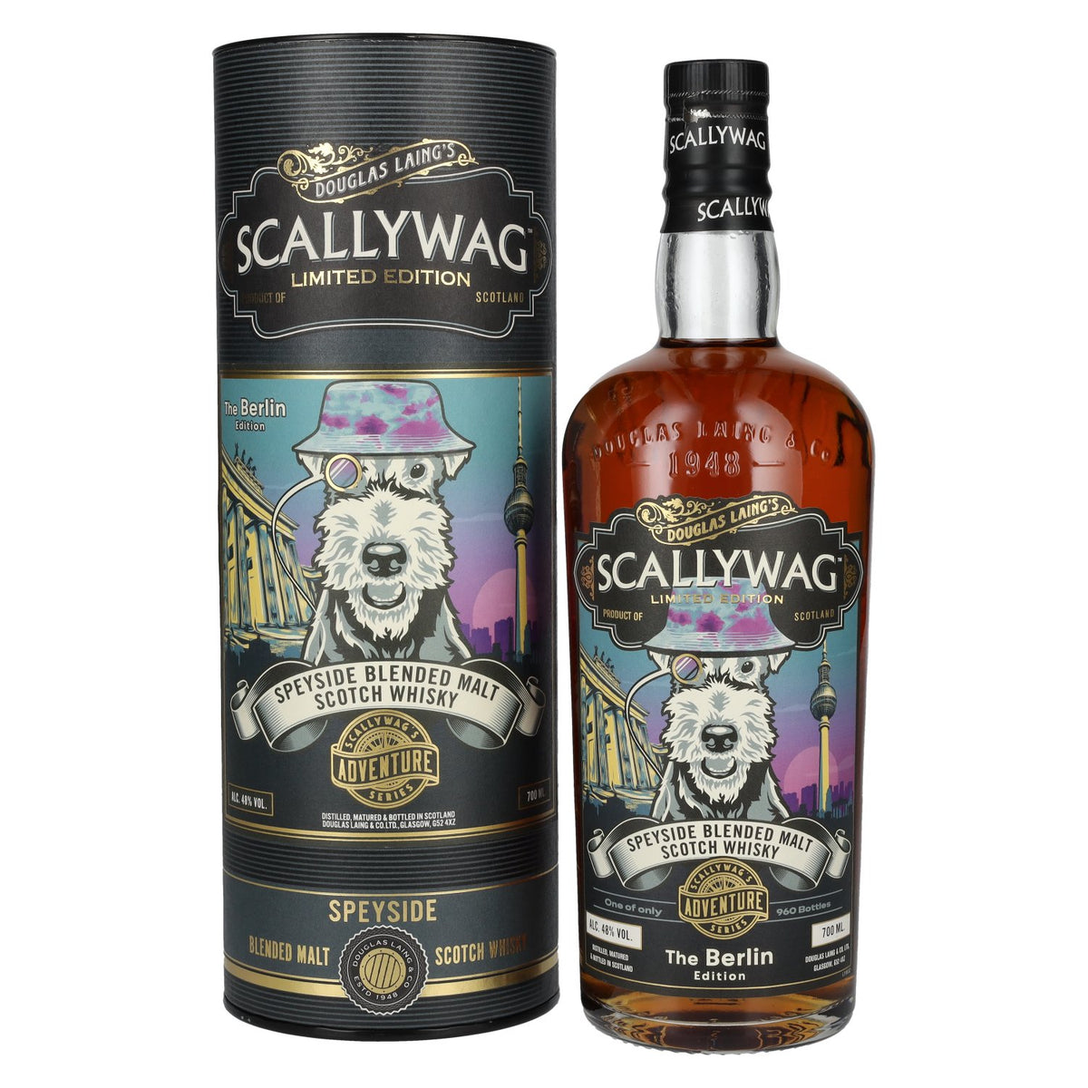 Douglas Laing SCALLYWAG The Berlin Limited Edition 48% Vol. 0,7l in gift box