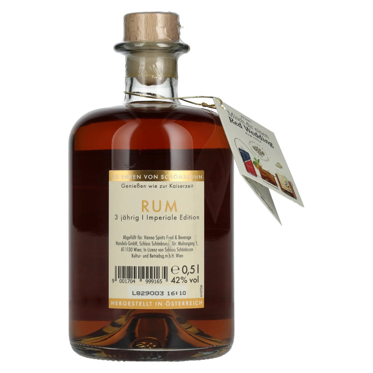 Schönbrunn Vienna Maria Theresia Rum 42% Vol. 0,5l