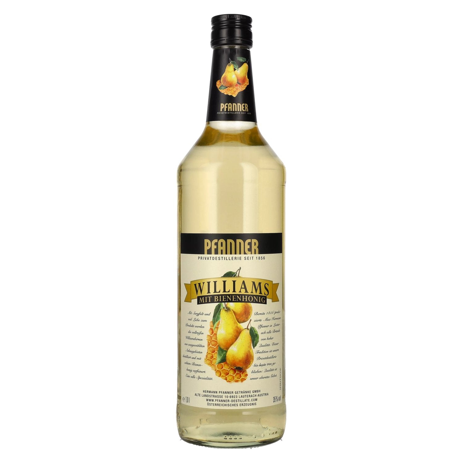 Pfanner Williams mit Bienenhonig 35% Vol. 1l