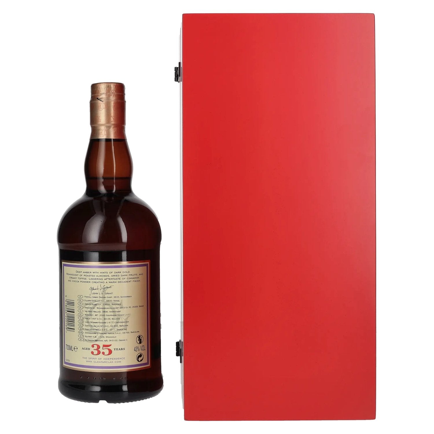 Glenfarclas 35 Years Old Highland Single Malt Scotch Whisky 2022 43% Vol. 0,7l in Geschenkbox