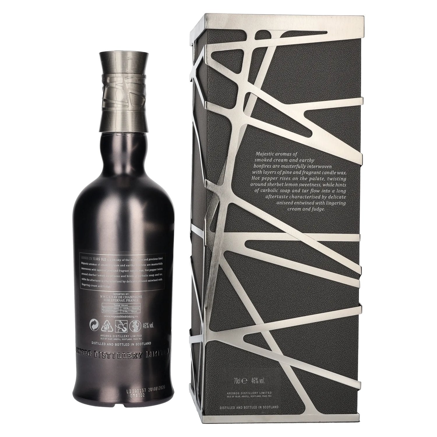 Ardbeg 25 Years Old Islay Single Malt 46% Vol. 0,7l in gift box