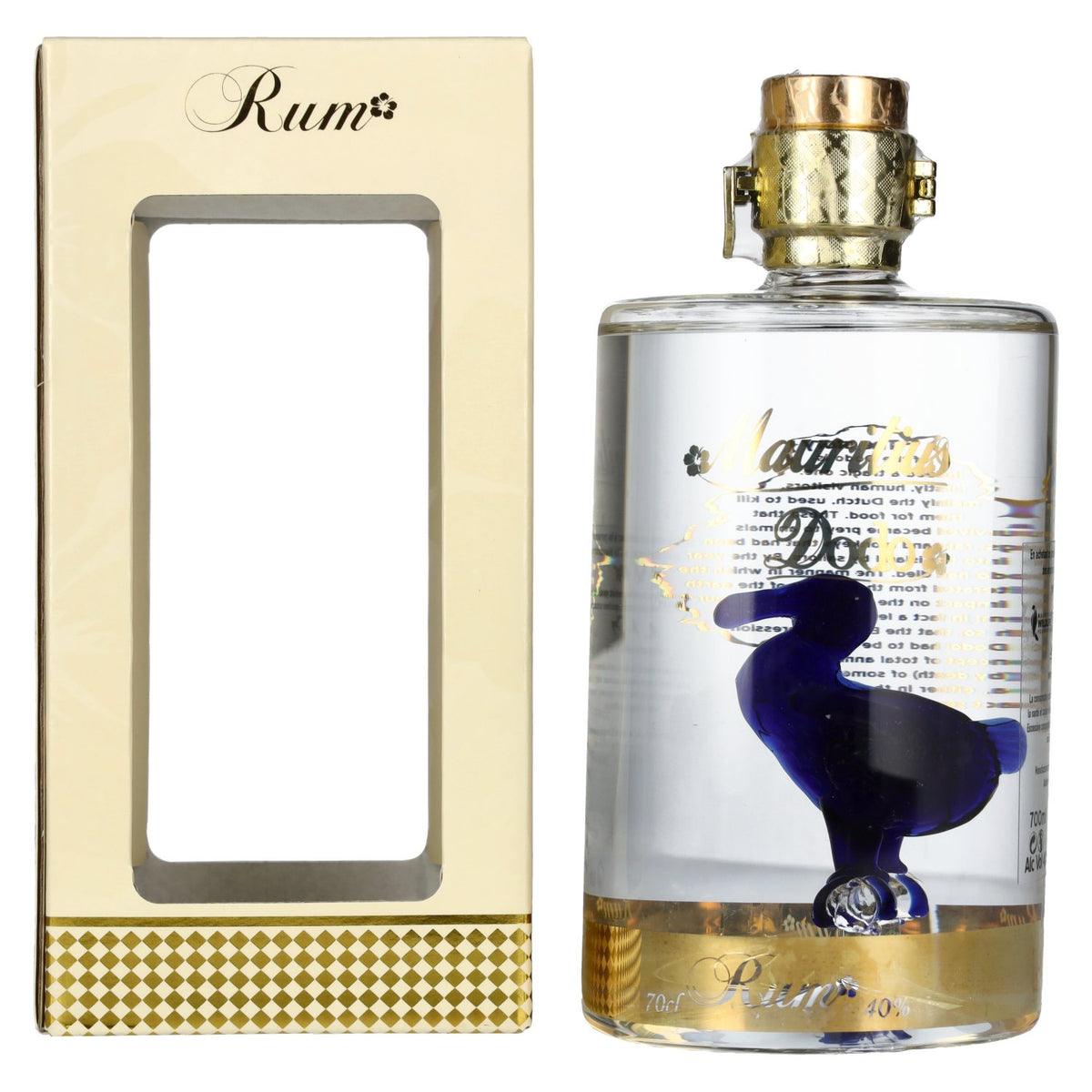 Mauritius Dodo White Coconut Rum 40% Vol. 0,7l in gift box