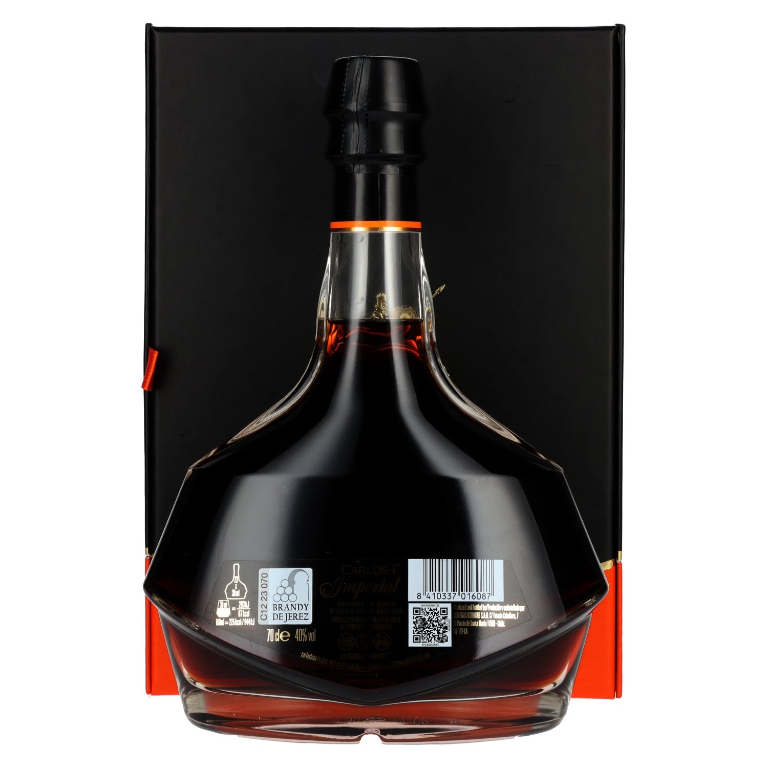Carlos I Imperial X.O. Solera Gran Reserva Brandy de Jerez 40% Vol. 0,7l in gift box