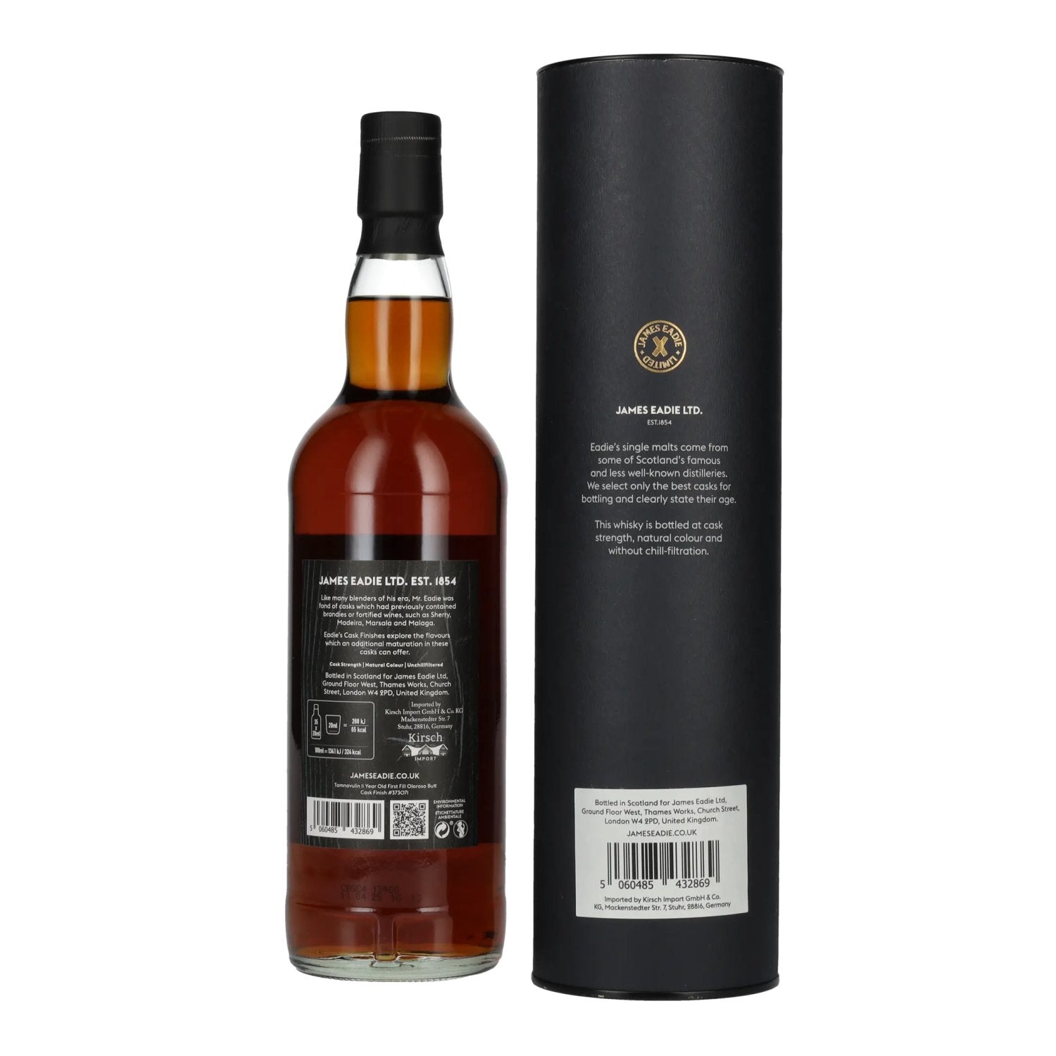 Tamnavulin 11 Years Old James Eadie 1st OLOROSO BUTT FINISH Single Malt #373071 2013 57,4% Vol. 0,7l in gift box