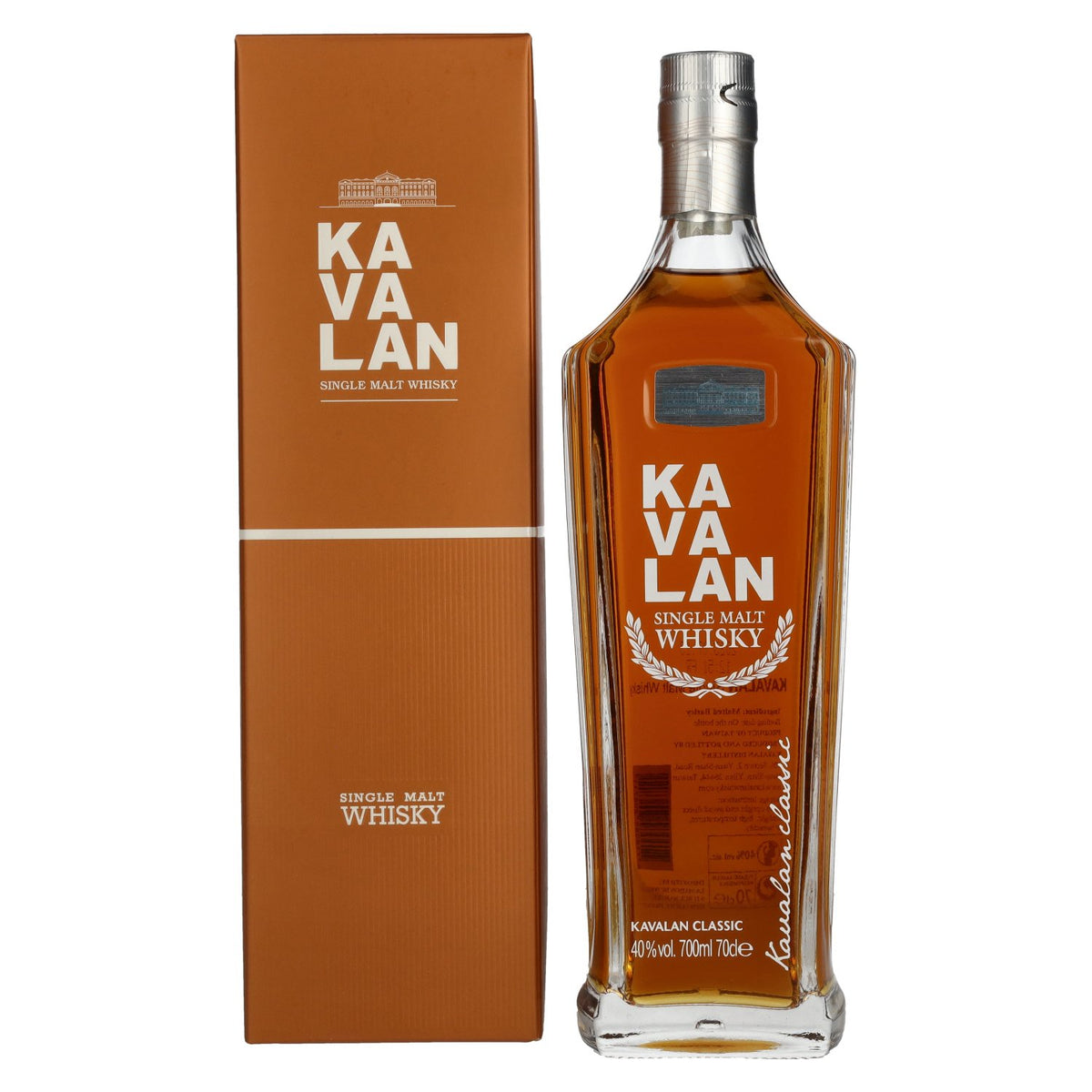 Kavalan Classic Single Malt Whisky 40% Vol. 0,7l in gift box