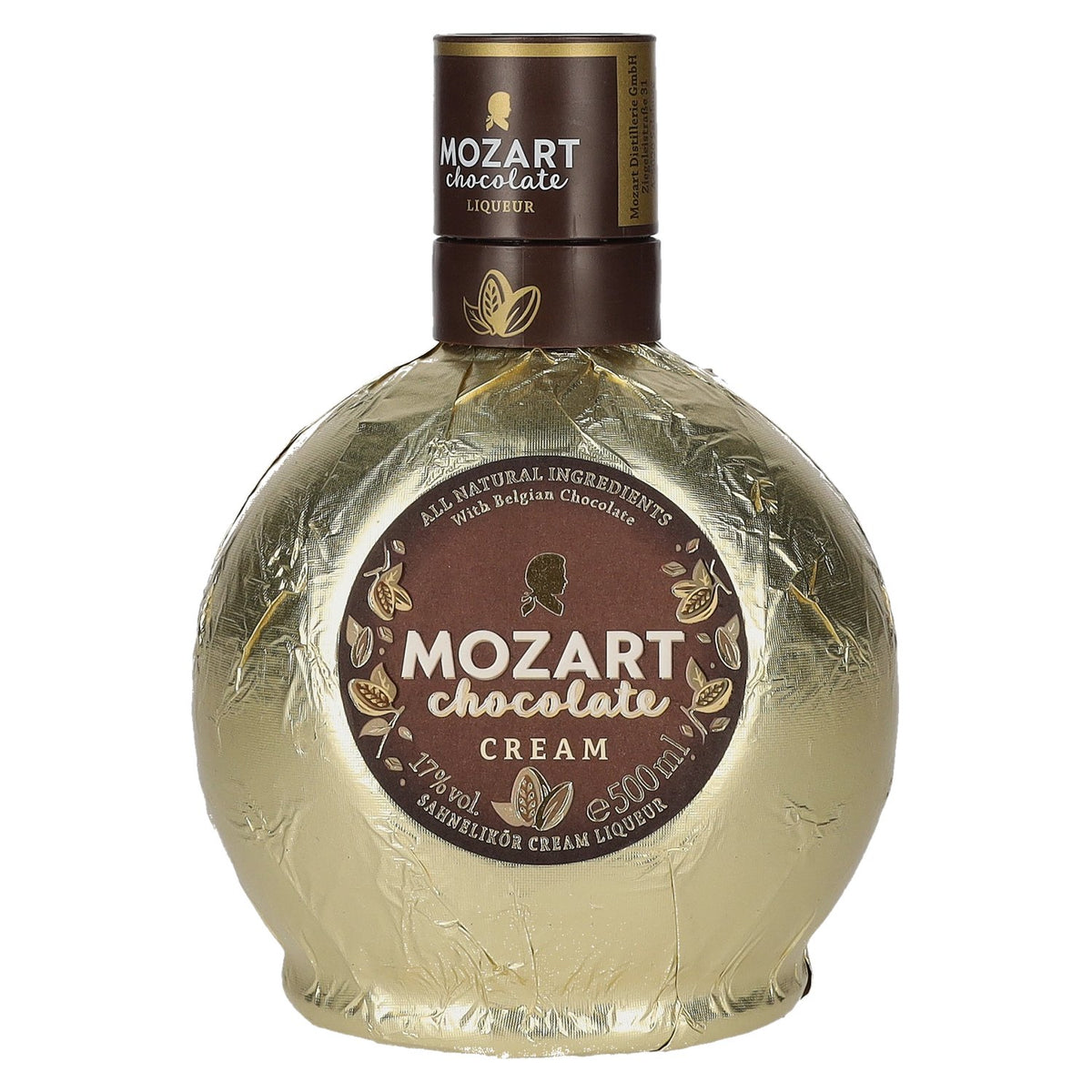 Mozart Chocolate Cream Gold Liqueur de crème 17% vol. 0,5l