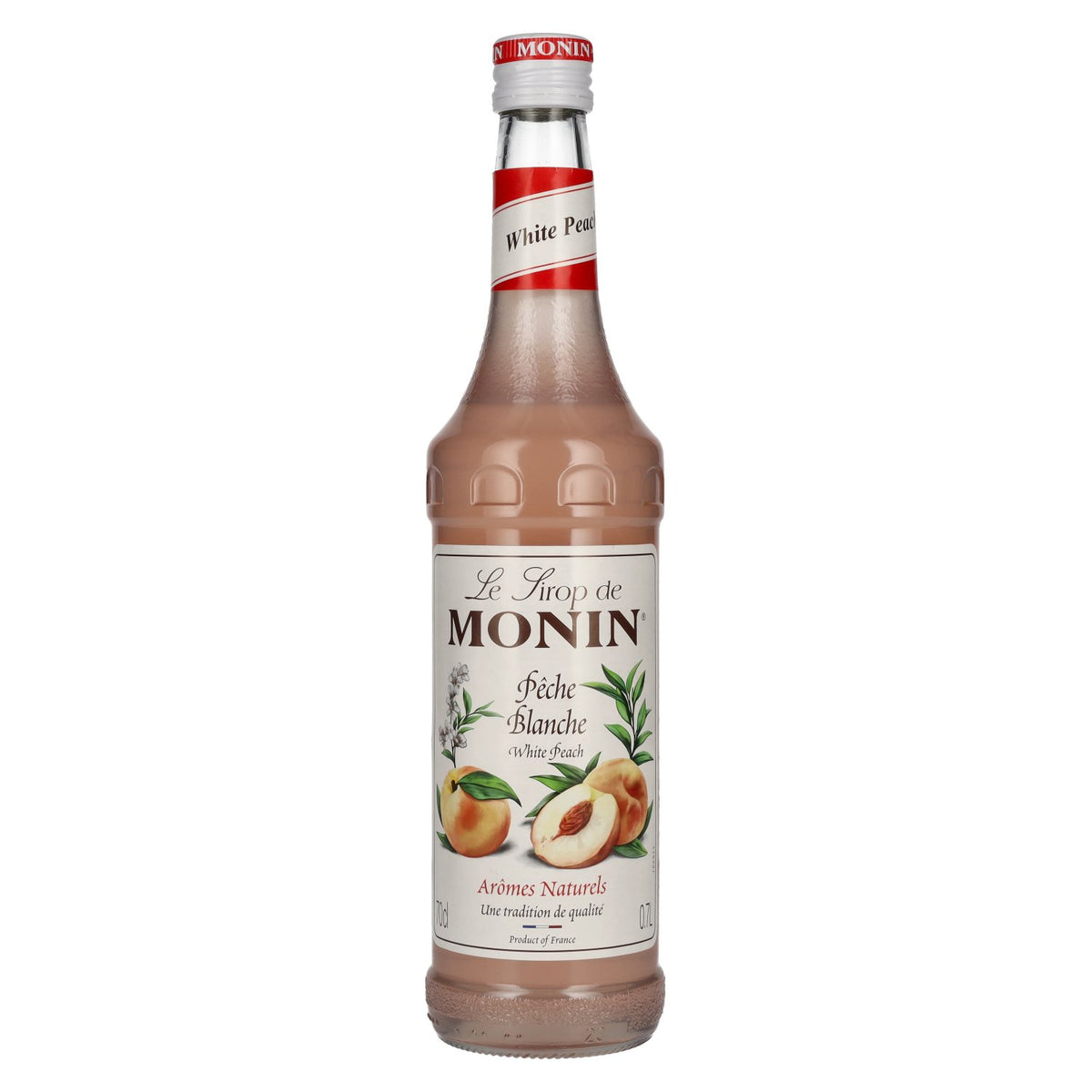 Le Sirop de Monin WHITE PEACH 0,7l