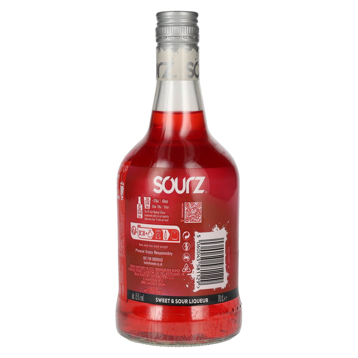 Liqueur Sourz RED BERRY 15 % vol. 0,7 l