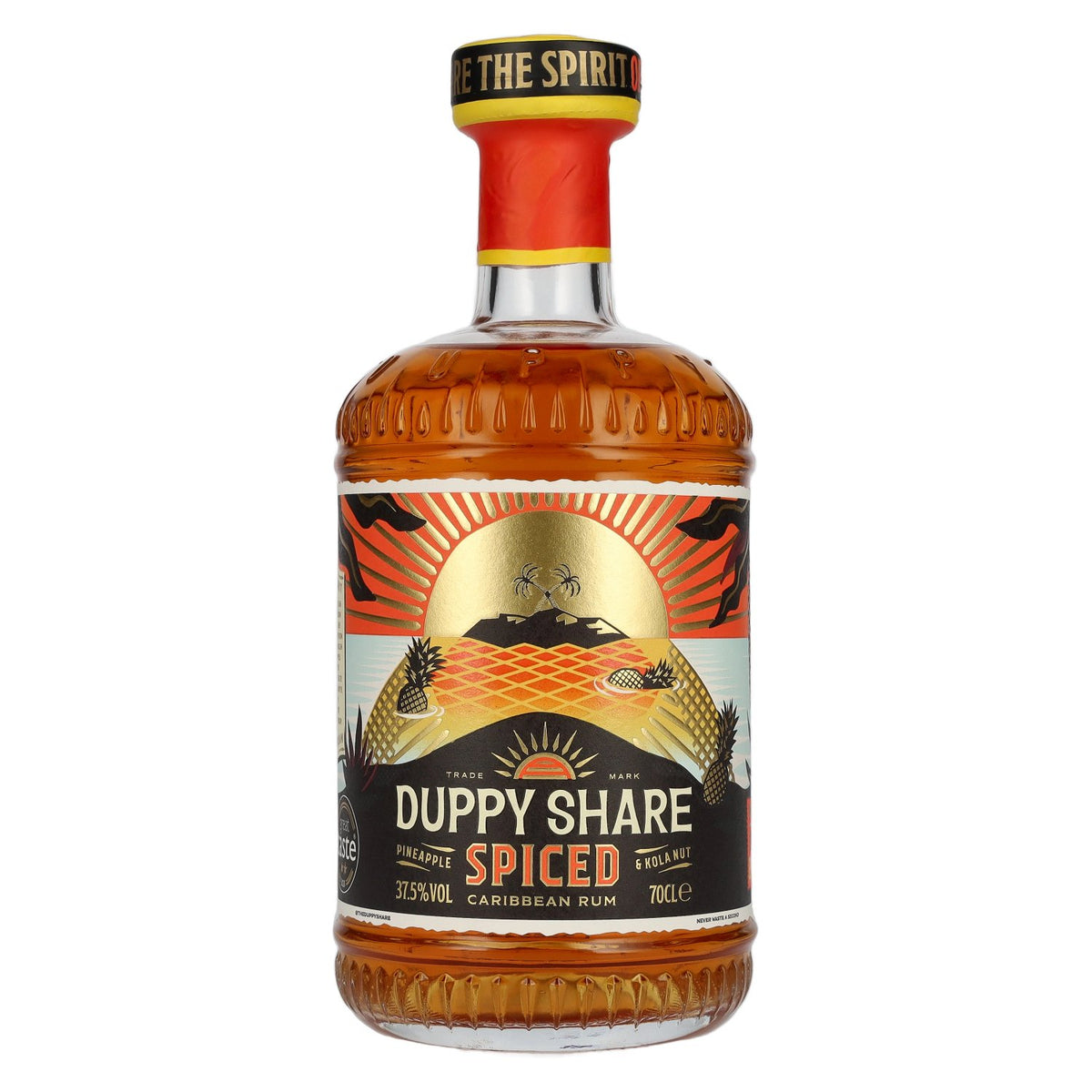 Duppy Share Spiced Caribbean Rum 37,5% Vol. 0,7l