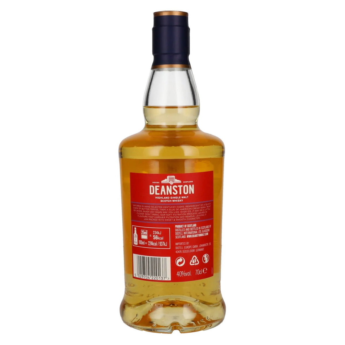 Deanston Kentucky Cask Matured Highland Single Malt 40% Vol. 0,7l