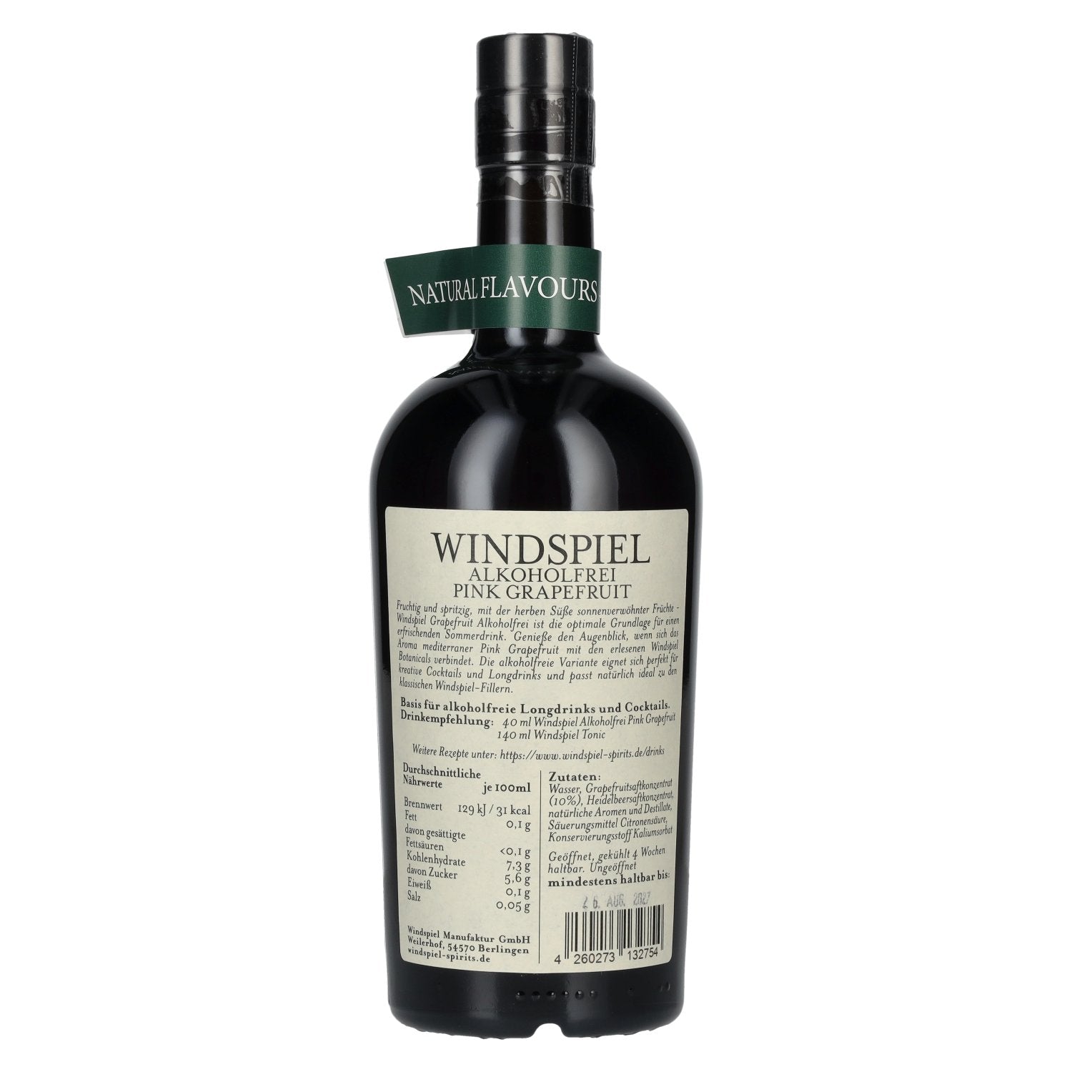 Windspiel Pink Grapefruit sans alcool 0,5l