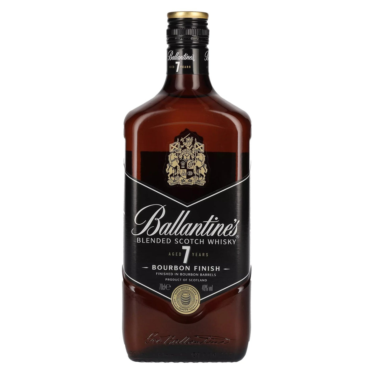 Ballantine's 7 ans d'âge, finition bourbon, 40 % vol., 0,7 l