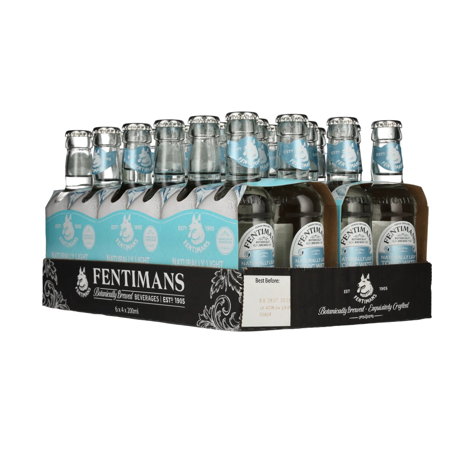 Fentimans NATURALLY LIGHT Tonic Water 6x4x0,2l