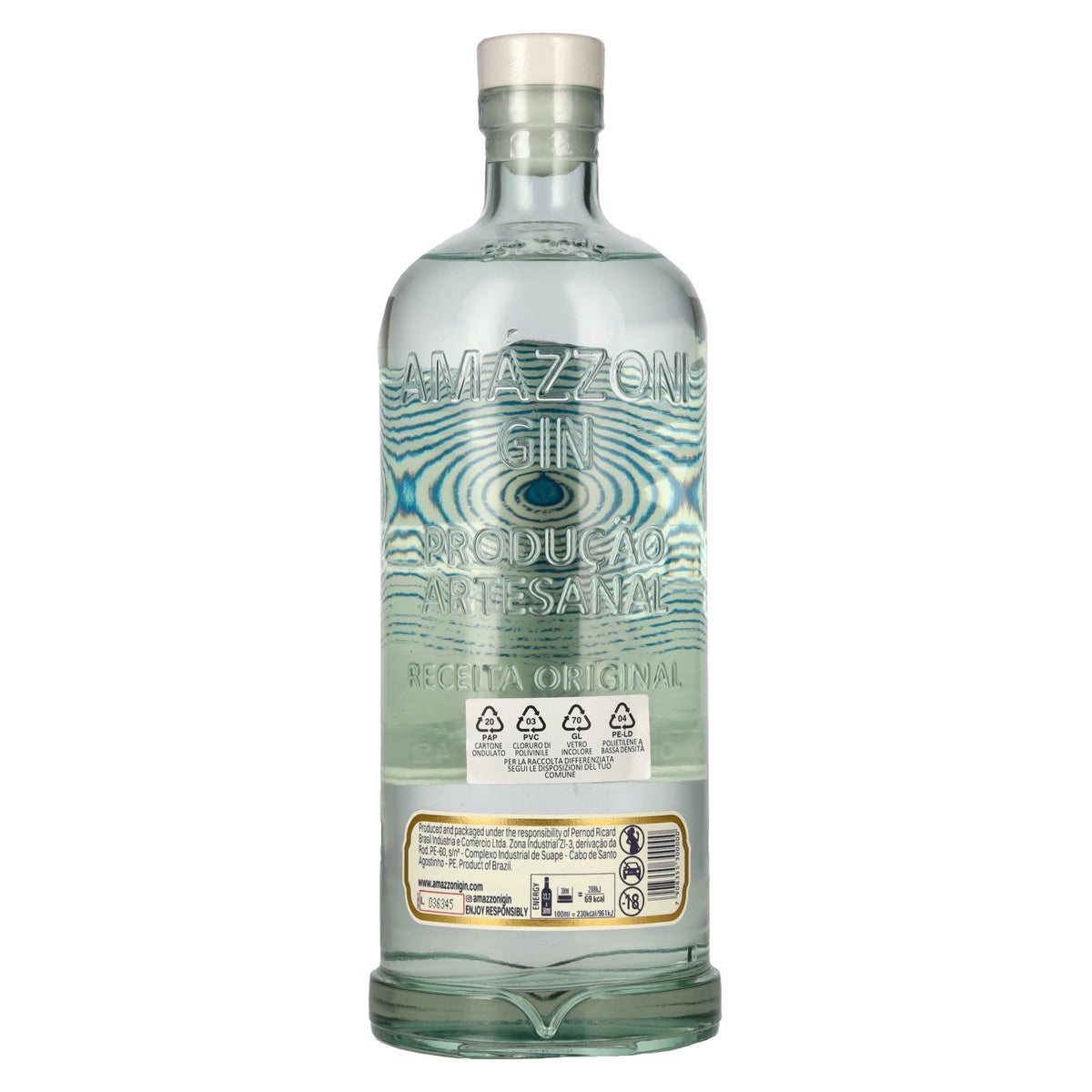 Amázzoni Dry Gin 42% Vol. 0,7l