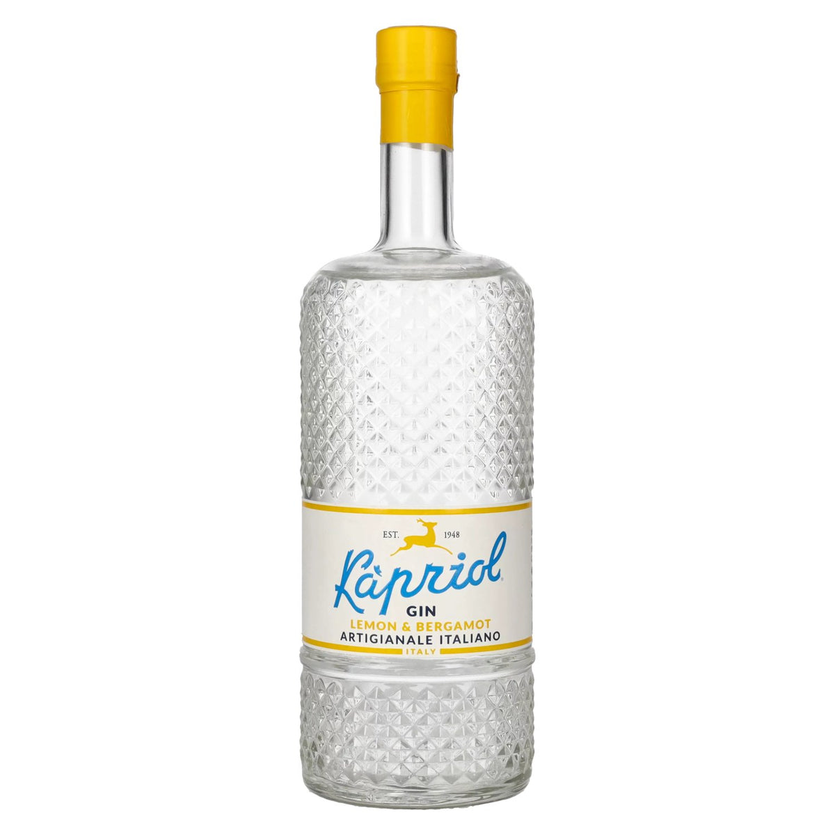 Kapriol LEMON &amp; BERGAMOT Gin Artigianale Italiano 40,7% Vol. 0,7l
