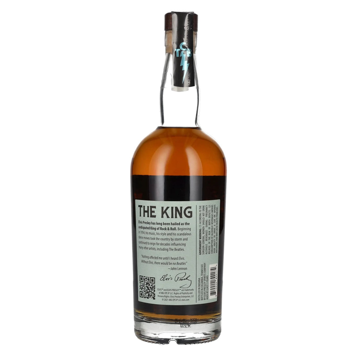 Elvis THE KING Straight RYE Whiskey 45% Vol. 0,7l