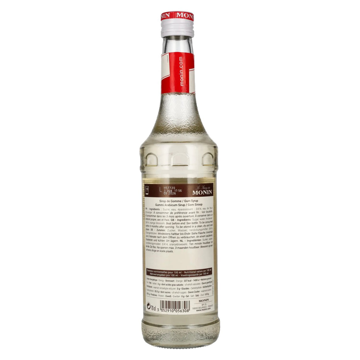Le Sirop de Monin GUMMI-ARABICUM 0,7l