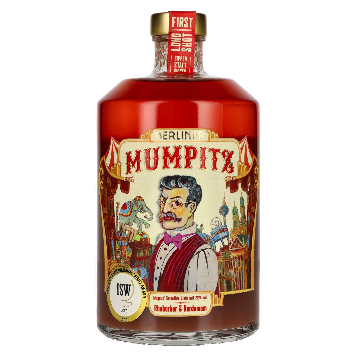 Berliner Mumpitz Rhabarber & Kardamom 22% Vol. 0,7l