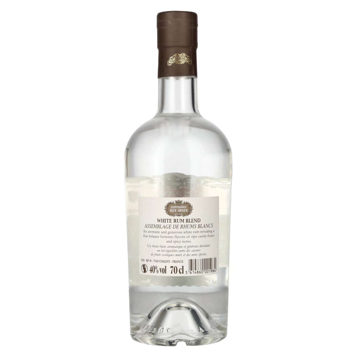 Compagnie des Indes GREAT WHITE Dominican Republic Original White Rum Blend 40% Vol. 0,7l