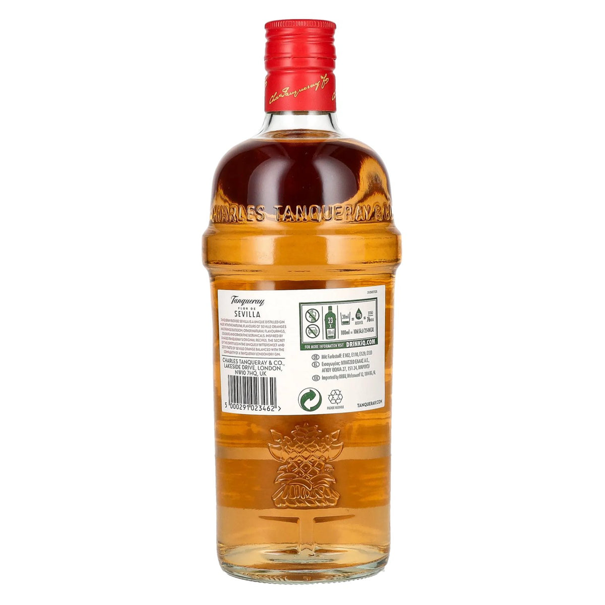 Tanqueray Flor de SEVILLA Distilled Gin 41,3% Vol. 0,7l