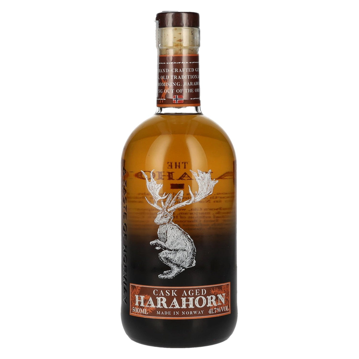 Harahorn Gin norvégien vieilli en fût 41,7% vol. 0,5l