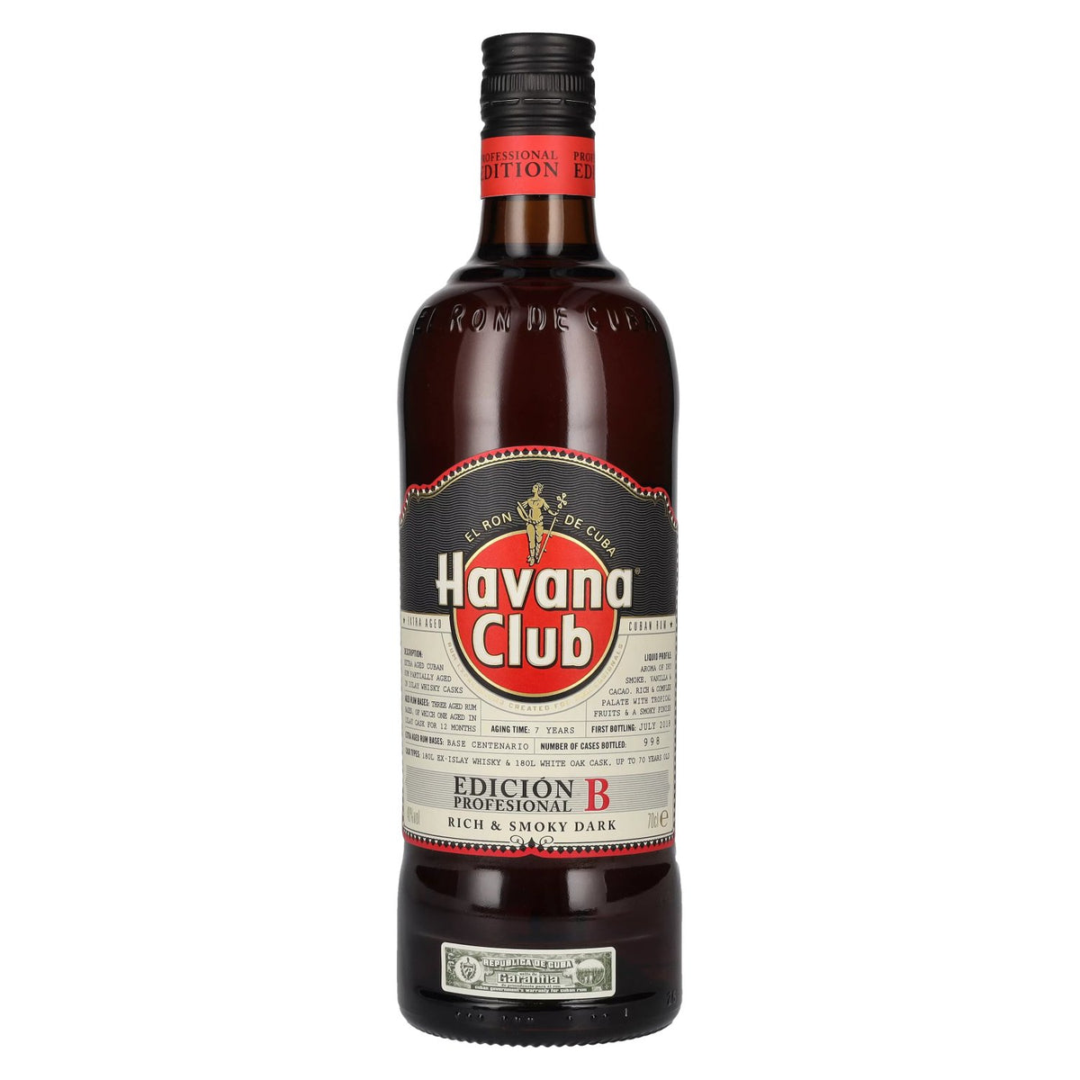 Havana Club EDICIÓN PROFESIONAL B 40% vol. 0,7l