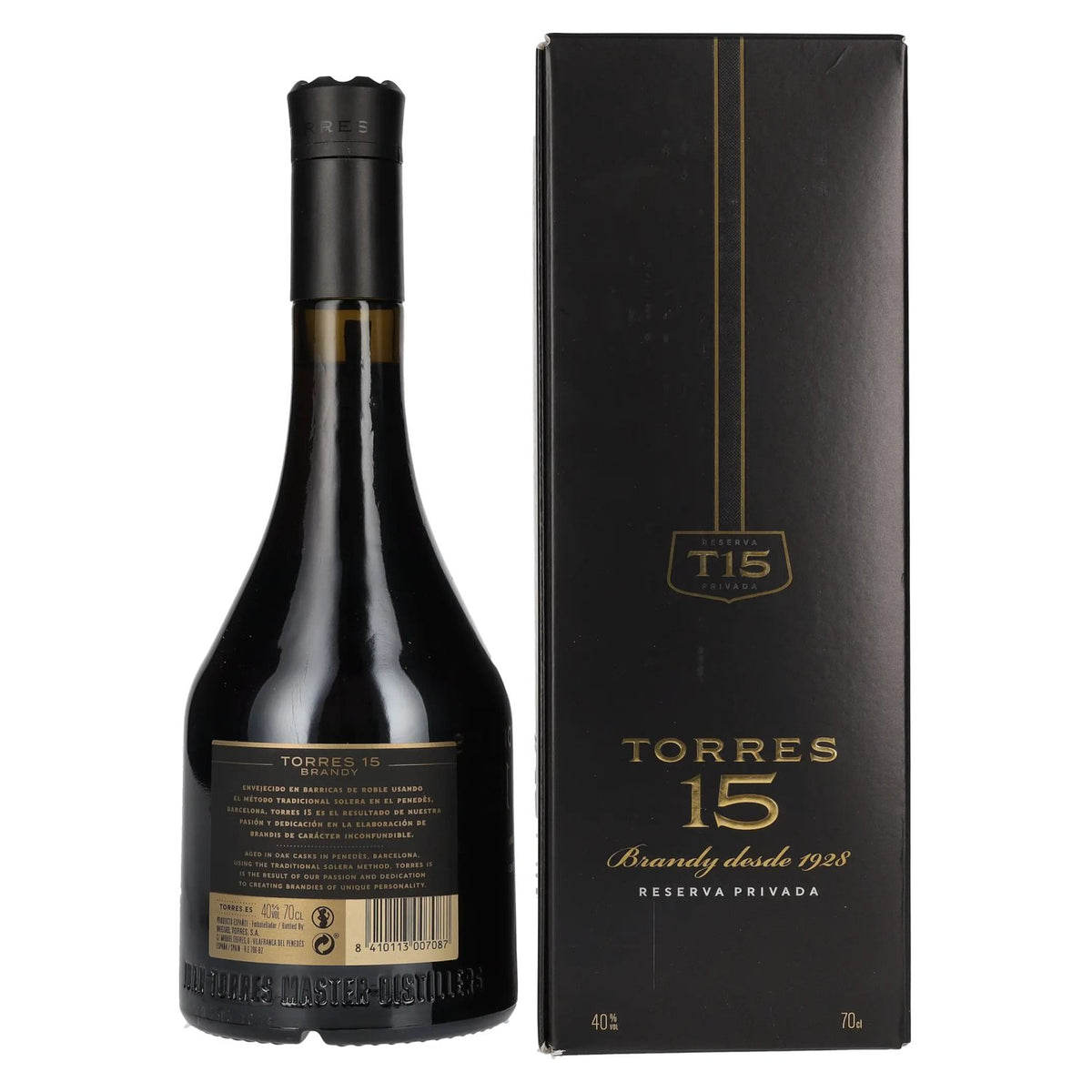 Torres 15 RESERVA PRIVADA Brandy 40% vol. 0,7l en boîte cadeau