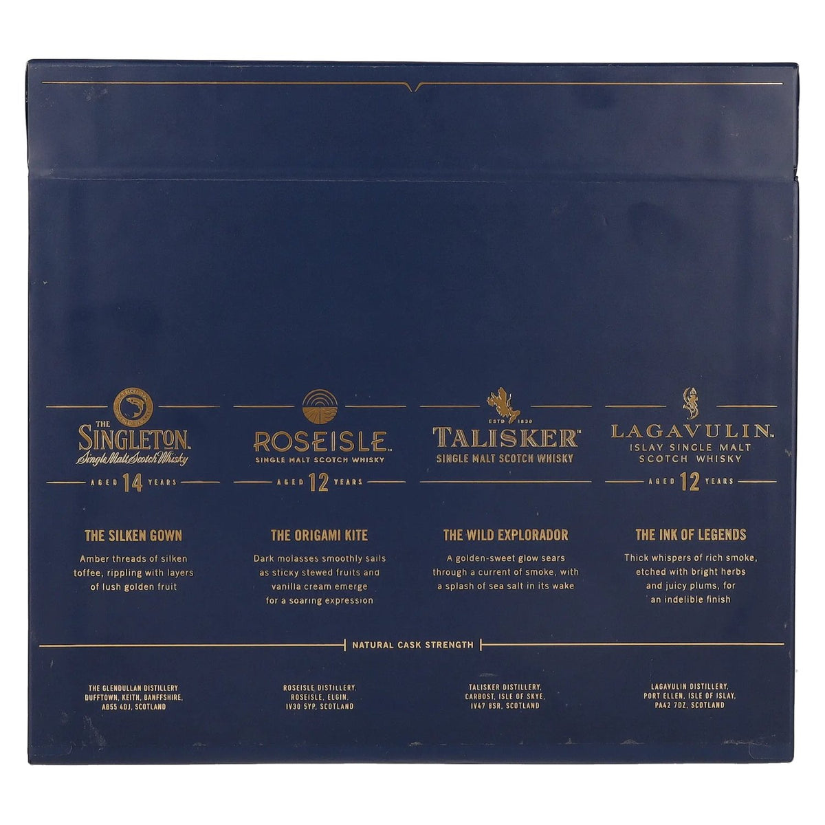 SPIRITED XCHANGE Single Malt Whisky Collection Pack Special Releases 2023 56,9% vol. 4x0,2l en coffret cadeau