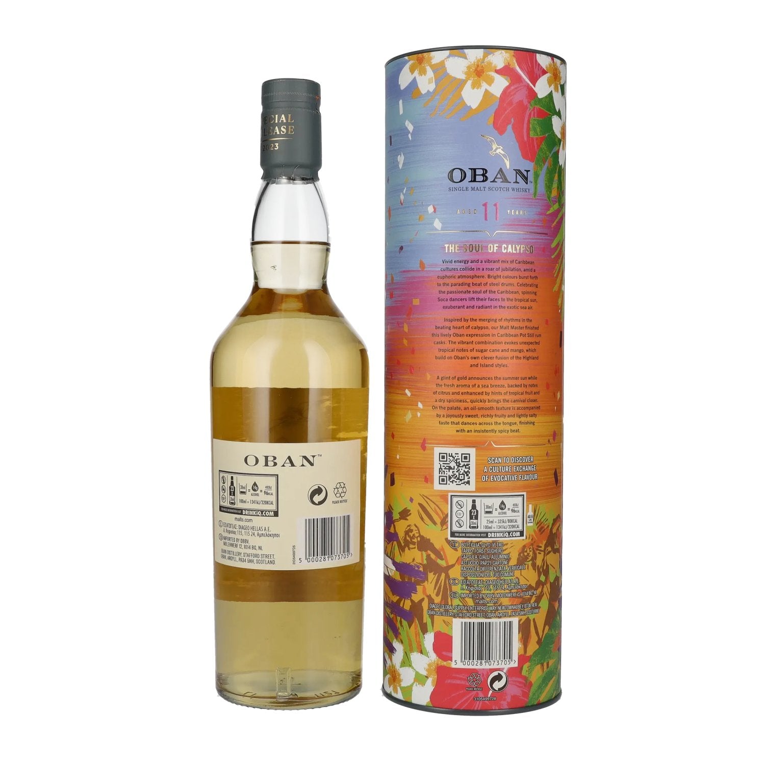 Oban 11 Years Old The SOUL OF CALYPSO Single Malt Special Release 2023 58% Vol. 0,7l in Geschenkbox