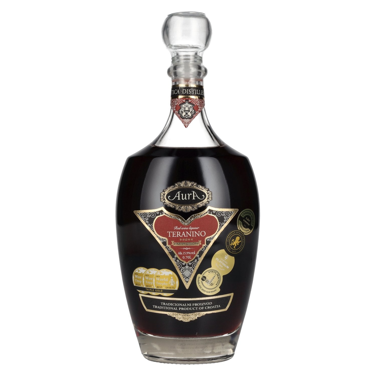 Aura Teranino Red Wine Liqueur 15,9% vol. 0,7l