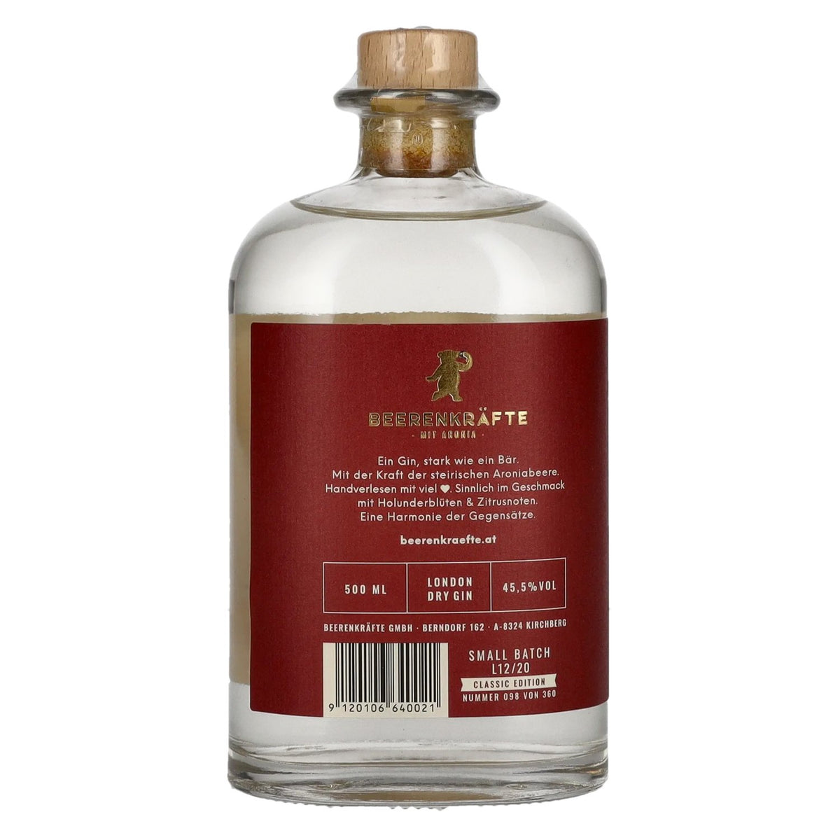 Beerenkräfte Gin 45,5% Vol. 0,5l