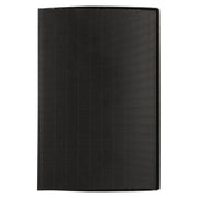 Präsentkarton SCHWARZ offene Welle 6er 38 cm