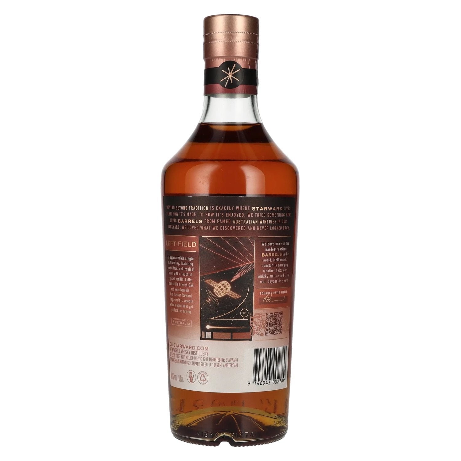 Starward LEFT-FIELD Single Malt Australian Whisky 40% Vol. 0,7l