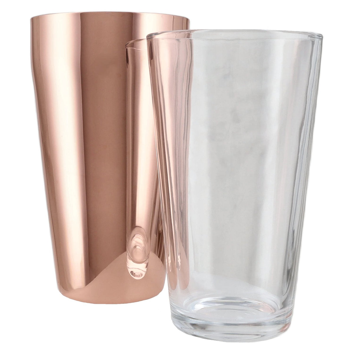 APS Boston Shaker copper 2-piece with glass