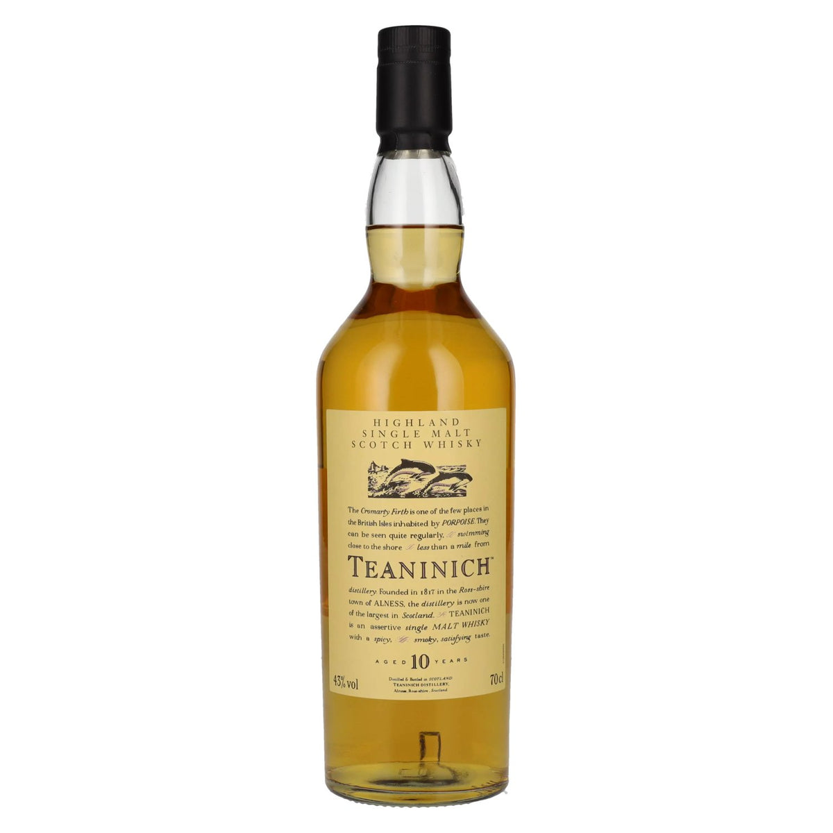 Teaninich 10-Year-Old Single Malt Scotch Whisky 43% ABV 0.7l