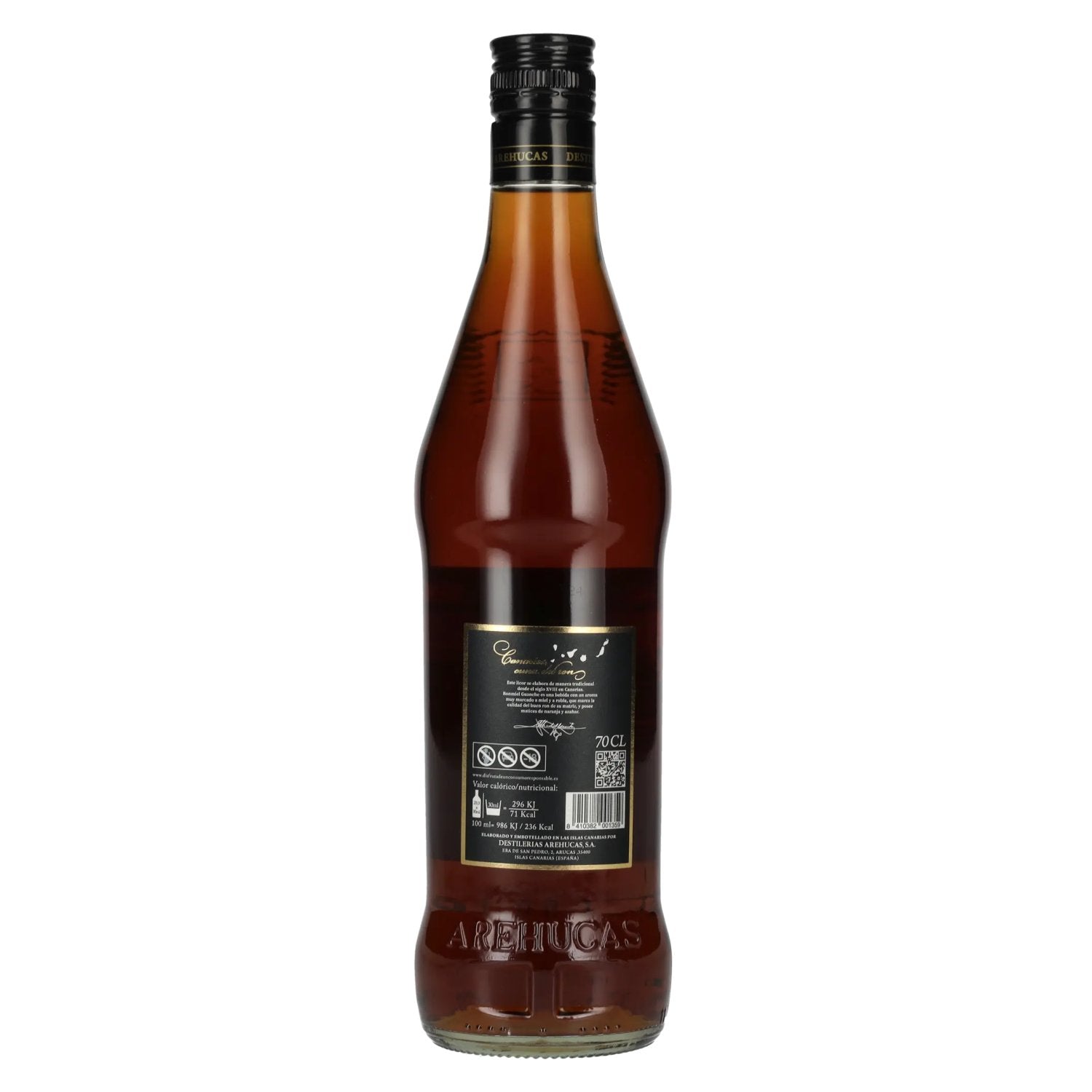 Ron Arehucas Guanche Honigrum-Liqueur 20% Vol. 0,7l